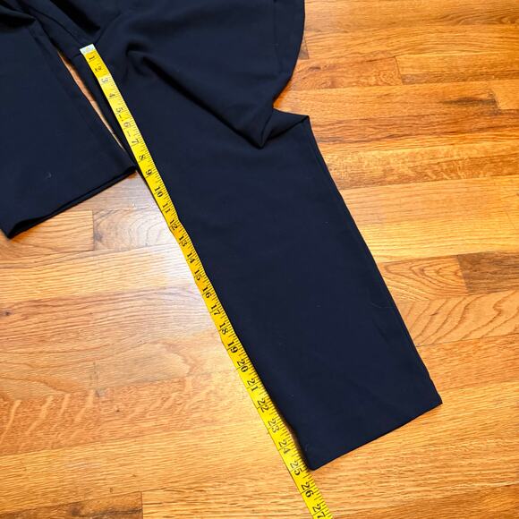 Old Navy Womens 12 Regular Blue Harper Mid Rise Slacks Work Pants Corporatecore - Picture 4 of 9